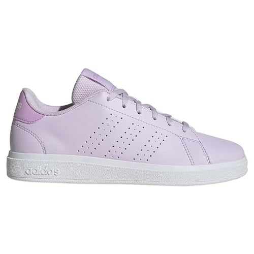 Adidas Advantage Base 2.0 Shoes Junior, Scarpe Da Tennis, Ice Lavender/Bliss Lilac/Cloud White, 38 Eu