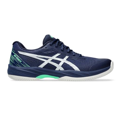 Asics Gel-Game 9 Clay/Oc, Sneaker Uomo, Blu Expanse Bianco, 44.5 Eu