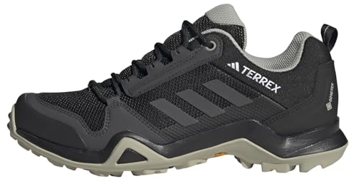 Adidas Terrex Ax3 Gore-Tex Hiking Shoes, Scarpe Da Trekking Donna, Nero (Core Black/Dgh Solid Grey/Metal Grey), 37 1/3 Eu