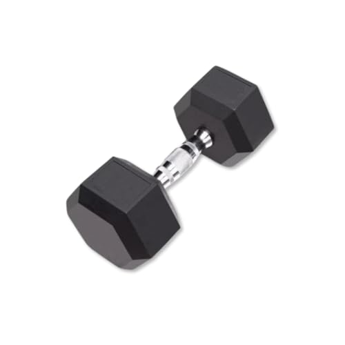 Donatif Manubrio Esagonale Gommato 2,5 A 60 Kg, Dumbbells Manubri Palestra In Ghisa, Manubrio Palestra E Home Gym Per Allenamento Muscolare, Dumbbell