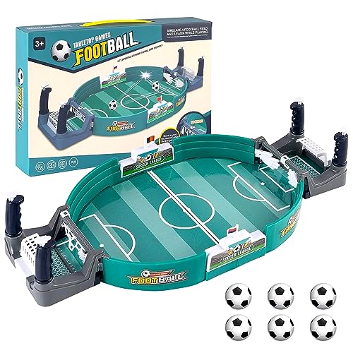 Ruikdly Calcio Balilla Da Tavolo Mini Biliardino Con 6 Palline Giocattolo Da Tavolo Da Calcio Biliardino Per Bambini Calcio Balilla Bambini Per Bambin