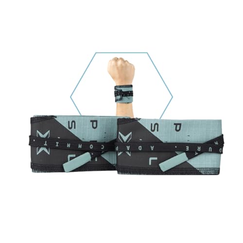 Picsil Polsiere In Tessuto Per Cross Training, Grande Supporto Articolare, Prevengono Lesioni, Tendiniti, Ideale Per Body Building, Box, Ginnastica, C