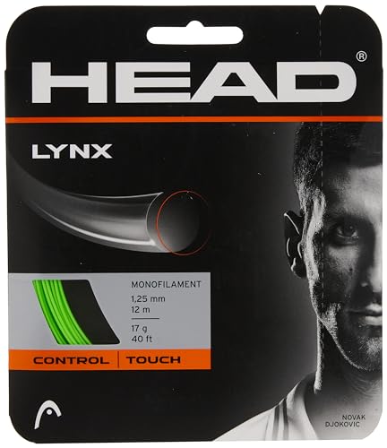 Head Set Lynx, Corda Da Racchetta Da Tennis Unisex Adulto, Verde, 17