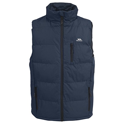 Trespass - Gilet Imbottito Da Uomo/Giubbotto Imbottito Senza Maniche, Con Cerniera, Taglia: M, Colore: Navy