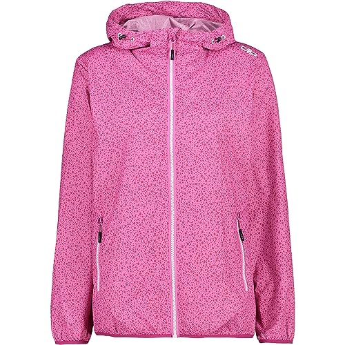 Cmp, Giacca Donna Con Cappuccio Antipioggia, Malva, M