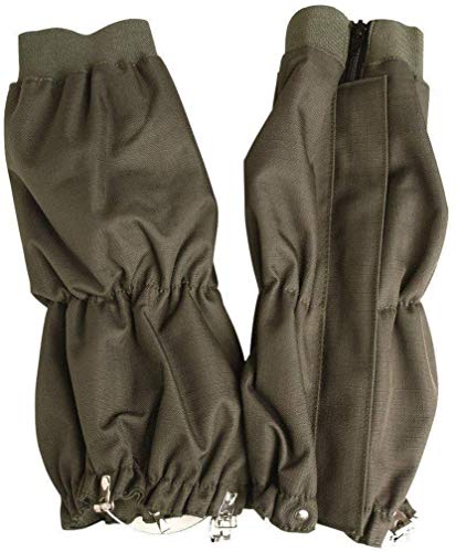 Mil-Tec Waterproof Leg Gaiters Green Hunting Fishing By