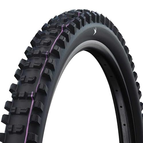 Schwalbe Shredda Rear Tlr, Gravity, Addix - Pneumatico Pieghevole Ultra Morbido, Nero, 27,5 X 2,50 (63-584)