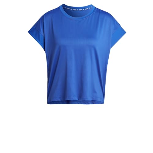 Adidas Donna Studio Tee, Semi Lucid Blue/Grey Six, S