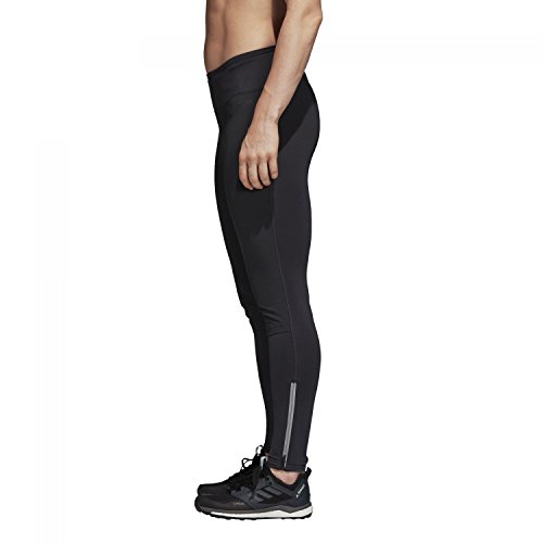 Adidas W Agravic Tight, Leggings Sportivi Donna, Carbon, 48