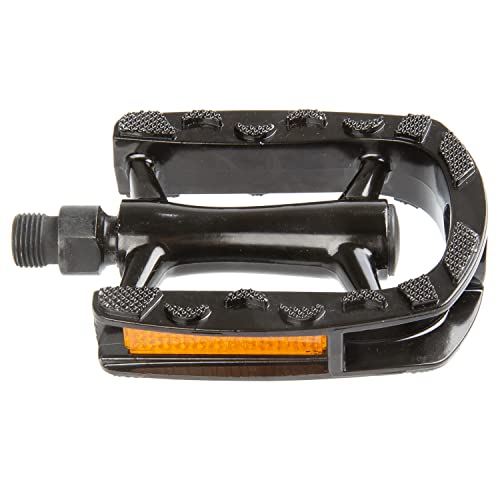 M-Wave Steady A7, Pedali Antiscivolo Per Bicicletta Unisex, Nero, 81 X 97 Mm