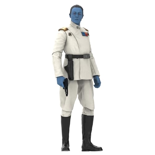 Hasbro Star Wars The Black Series, Grand'Ammiraglio Thrawn, Action Figure Collezionabile Ispirata Alla Serie "Star Wars: Ahsoka", Da 15 Cm