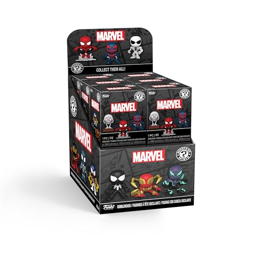 Funko Mystery Mini: Spider-Man Comics - 1 Of 12 To Collect - Styles Vary - Marvel Comics - Fumetti Marvel - Figura In Vinile Da Collezione - Idea Rega