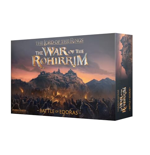 Games Workshop - Gioco Di Battaglia Di Strategia Della Terra Di Mezzo: Il Signore Degli Anelli - Guerra Dei Rohirrim: Battaglia Di Edoras (Boxed Set)