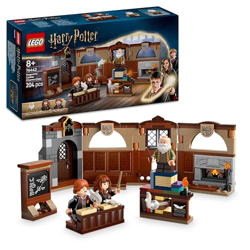 Lego Harry Potter Castello Di Hogwarts: Lezione Di Incantesimi Con 3 Minifigure Da Collezione Tra Cui Hermione Granger E Ron Weasley Con Funzione Di L