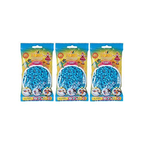 Hama Mini Perline, 3000 Pezzi (3 Confezioni Da 1000 Pezzi)