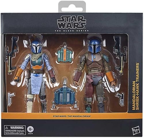 Hasbro - Star Wars - The Black Series - Addestratori Di Shriek-Hawk Mandaloriani