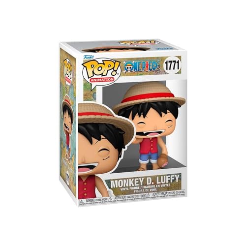 Funko Pop! Animation: Op - (Refresh) - Monkey D. Luffy - One Piece - Figura In Vinile Da Collezione - Idea Regalo - Merchandising Ufficiale - Giocatto
