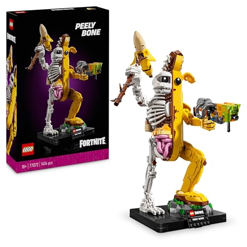 Lego Fortnite Bananita Sbucciata, Personaggio Della Banana Dal Videogioco, Set Di Costruzioni Per Adulti Da Collezione, Idea Regalo Creativa Per Uomo,