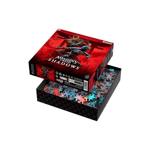 Good Loot- Assassin’S Creed Shadows Naoe & Yasuek Puzzle 1000, Multicolore, Gdl-24791
