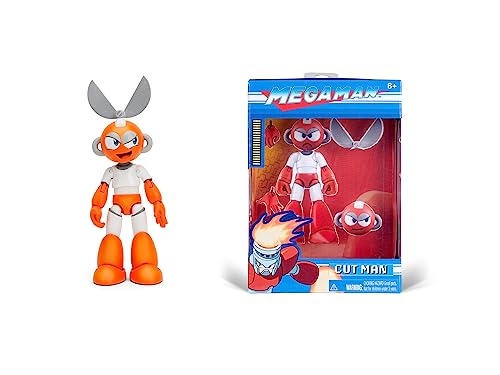 Jada Toys - Statuetta Mega Man Cut Man 11,9 Cm