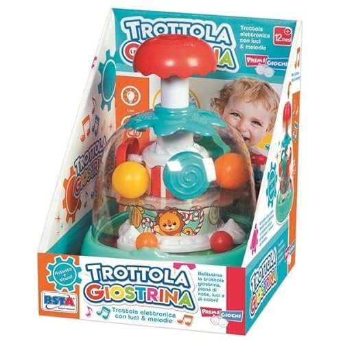 Rstoys Primi Giochi - Trottola Giostrina Elettronica