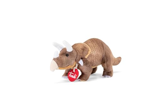 Trudi Triceratopo Dinosauri Di Peluche,Regalo Per Compleanno E Natale | 22X10X9Cm Taglia Xs | Animali Preistorici | Modello 51183