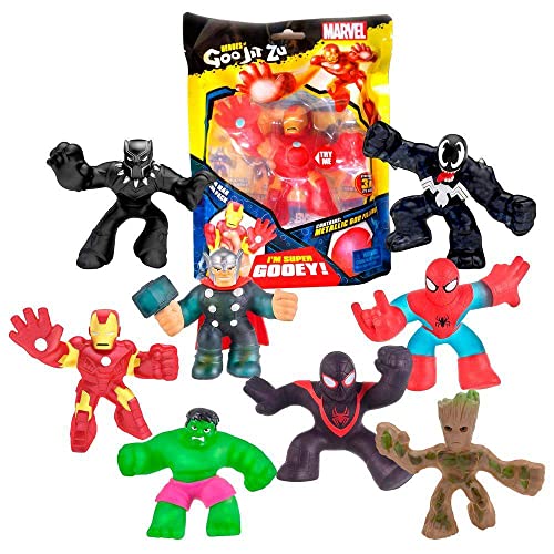Grandi Giochi - Eroi Marvel Goo Jit Zu Nuova Serie, Modelli Assortiti, 13 Cm, 1 Pezzo
