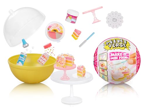 Miniverse Make It Mini Food Di Mga - Diner Serie 3 - Mini Oggetti Da Collezione In Una Confezione Misteriosa - Gioco In Resina Fai-Da-Te - Repliche Di