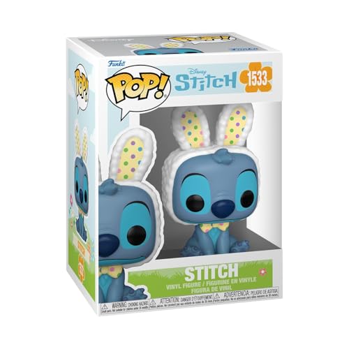 Funko Pop! Disney: Easter - Stitch - Lilo And Stitch - Figura In Vinile Da Collezione - Idea Regalo - Merchandising Ufficiale - Giocattoli Per Bambini