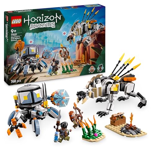 Lego Horizon Adventures Aloy E Varl Contro Arcapode E Secodonte, Gioco D'Avventura Per Bambini E Bambine Da 9 Anni Dal Videogioco Con 2 Modellini Da C