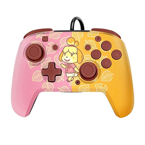 Pdp Switch Rematch Cablato Controller Isabelle Licenza Ufficiale By Nintendo - Customizable Buttons, Sticks, Triggers, And Paddles - Ergonomic Control