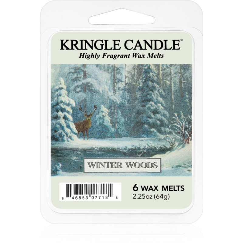 Kringle Candle Winter Woods Cera Per Lampada Aromatica 64 G