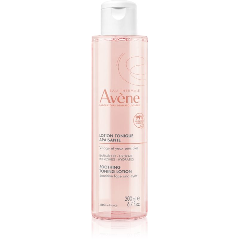 Avène Soothing Toning Lotion Lozione Tonica Lenitiva Per Pelli E Occhi Sensibili 200 Ml