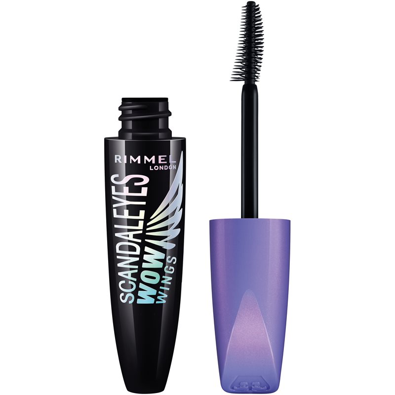 Rimmel Scandaleyes Wow Wings Mascara Per Ciglia Curve E Voluminose Colore 003 Extreme Black 12 Ml