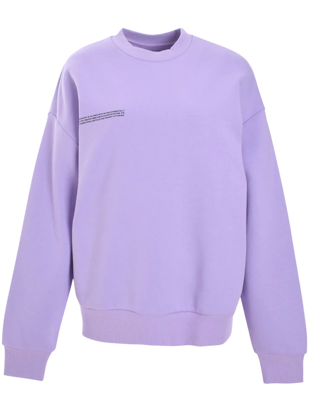 Pangaia logo-print sweatshirt - Viola