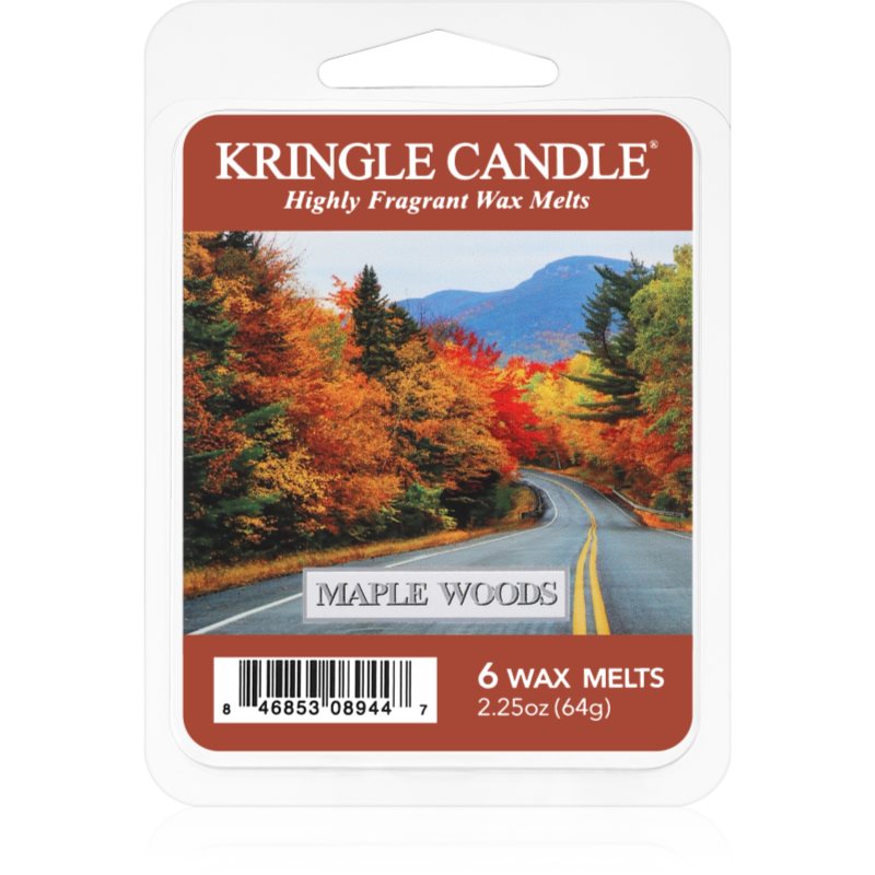 Kringle Candle Maple Woods Cera Per Lampada Aromatica 64 G