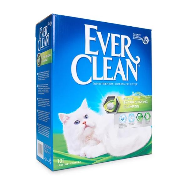 Ever clean extra strong clumping scented lettiera agglomerante - 10 l scented - lettiera agglomerante