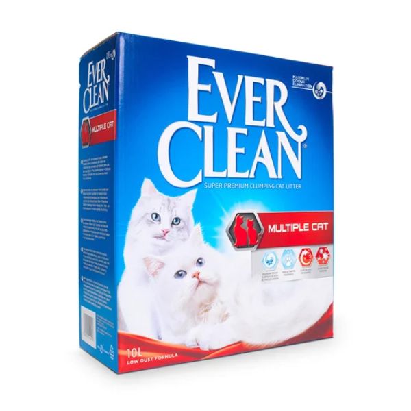 Ever clean multiple cat lettiera agglomerante - 10 l multiple cat - lettiera agglomerante