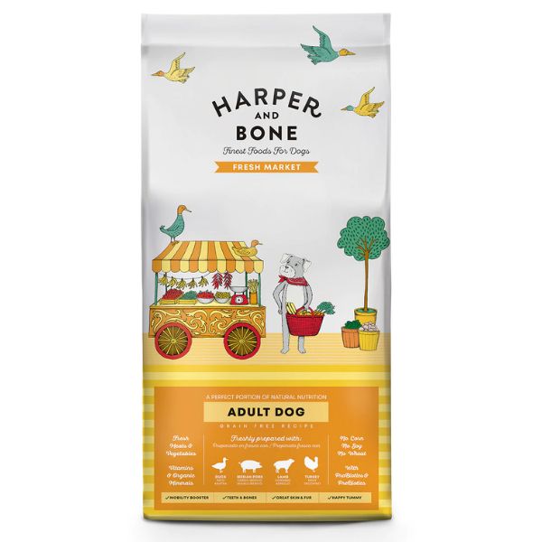 Harper and bone adult medium/large grain free fresh market - 12 kg