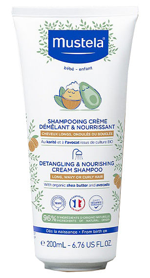 Mustela Shampoo Balsamo Nutriente Districante 200 Ml