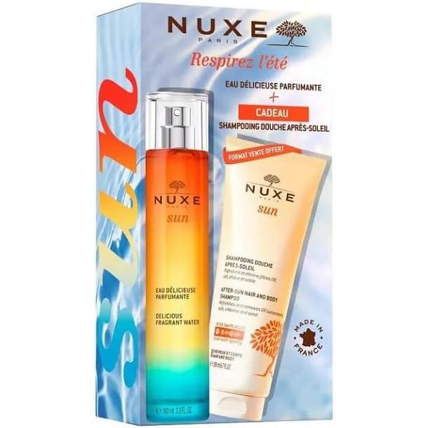 Nuxe Sun Eau Delicieuse 100 Ml + Gel Douche Nuxe Sun 200 Ml In Omaggio