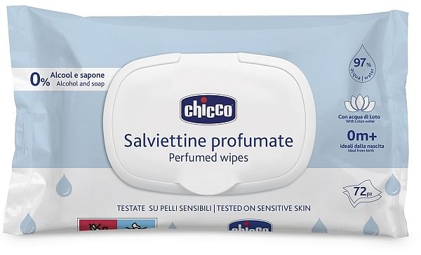 Chicco Salviette 72 Pezzi Plaque