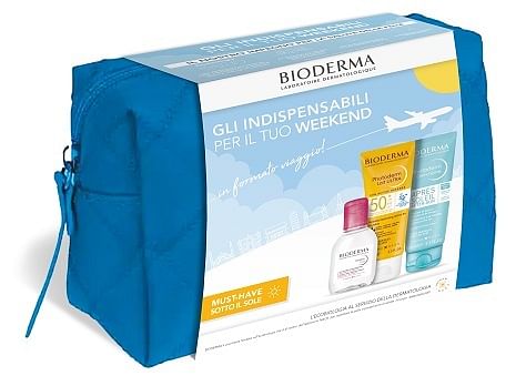 Bioderma Travel Kit Summer Holiday 1 Sensibio H2 O 100 Ml + 1 Photoderm Lait Ultra Spf50+ 100 Ml + 1 Photoderm Aftersun 100 Ml