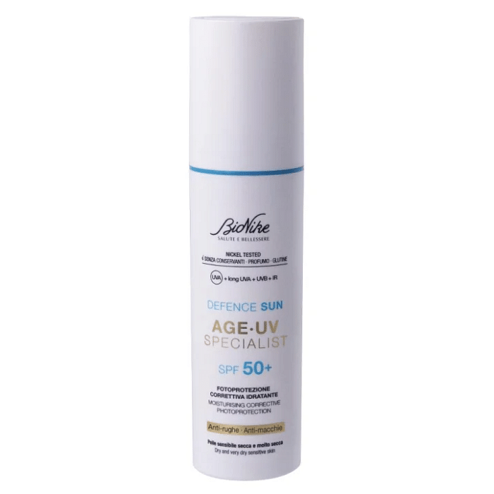 Defence Sun Age Uv Specialist 50+ Fotoprotezione Correttiva Mat 50 Ml