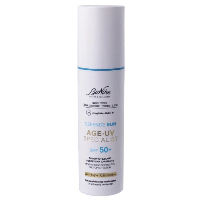 Defence Sun Age Uv Specialist 50+ Fotoprotezione Correttiva Idratante 50 Ml