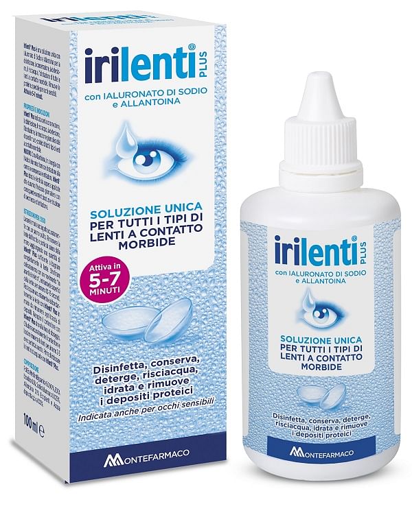 Soluzione Unica Per Lenti A Contatto Irilenti 100 Ml