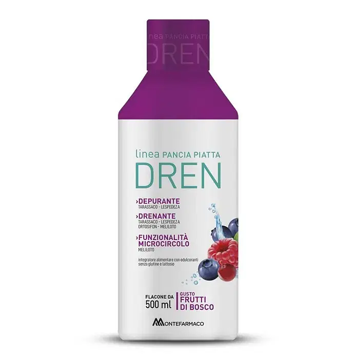 Pancia Piatta Dren 500 Ml Frutti Di Bosco