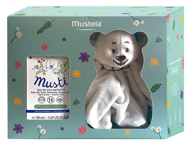 Mustela Cofanetto Musti 23 1 Mustela Acqua Profumata 50 Ml