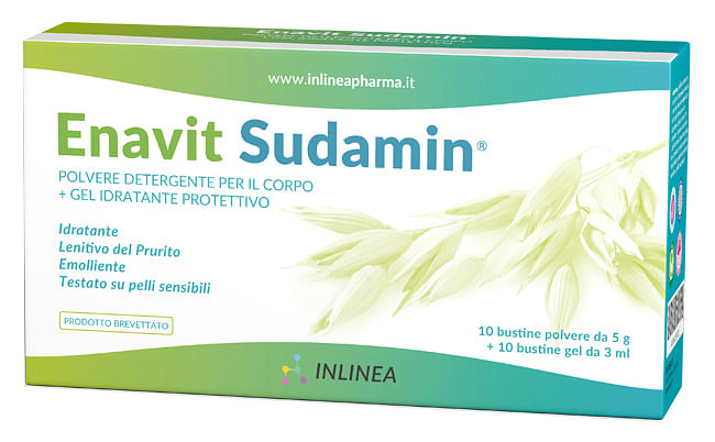 Enavit Sudamin 10 Bustine Polvere Da 5 G + 10 Bustine Gel Da 5 Ml