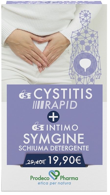 Gse Cystitis Rapid 30 Compresse + Symgine Schiuma 100 Ml